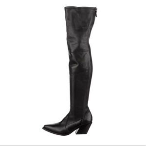 Beautiful and sexy GIVENCHY Leather Sock Boots size 39